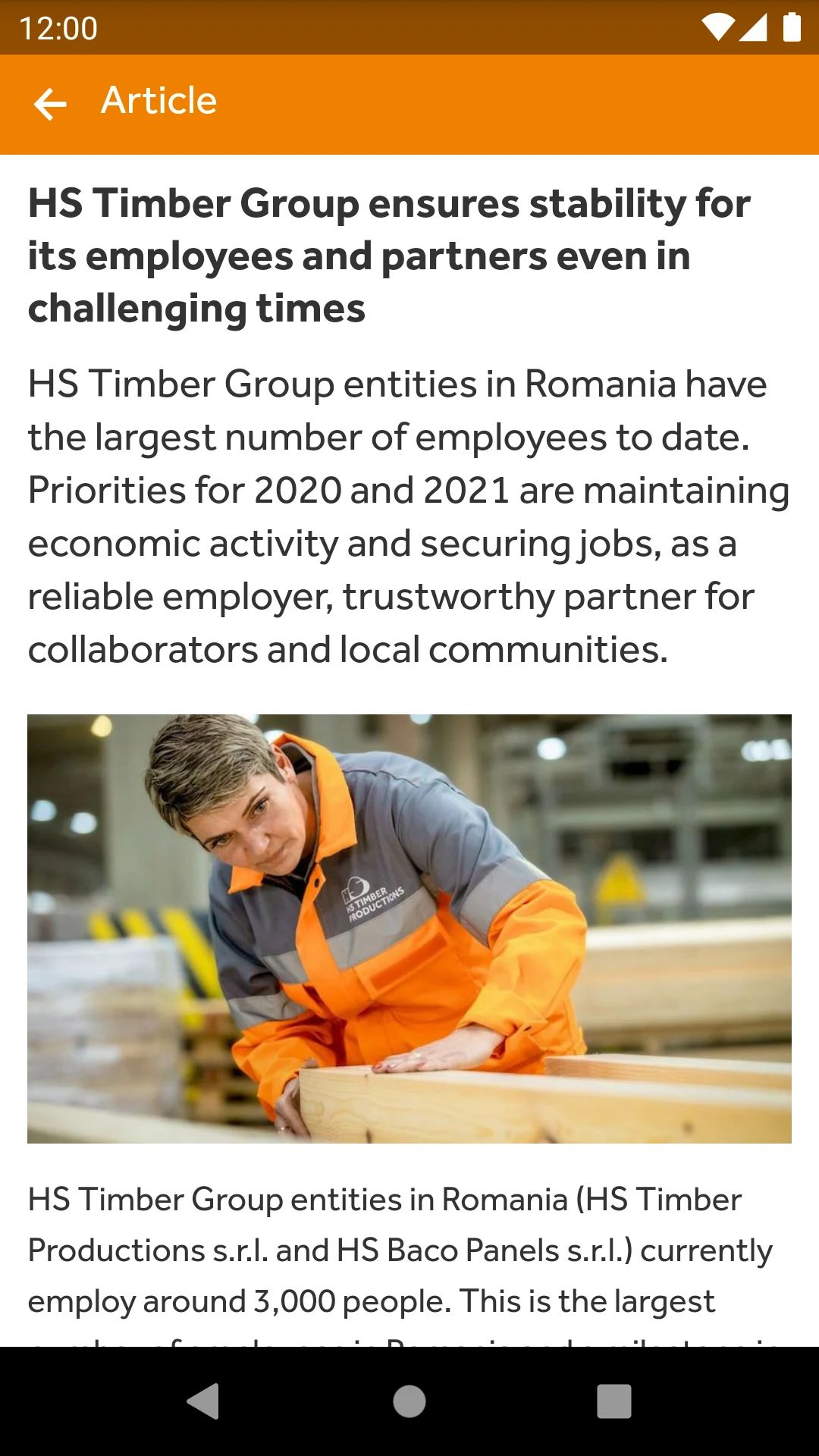 MyHSTimberGroup screenshot