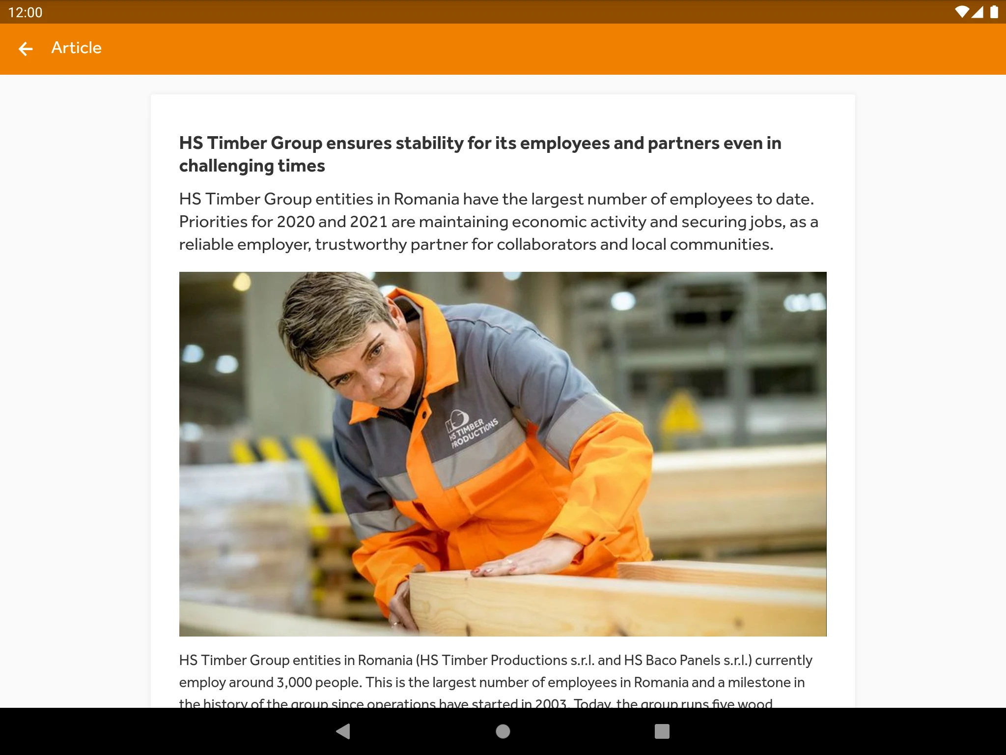 MyHSTimberGroup screenshot